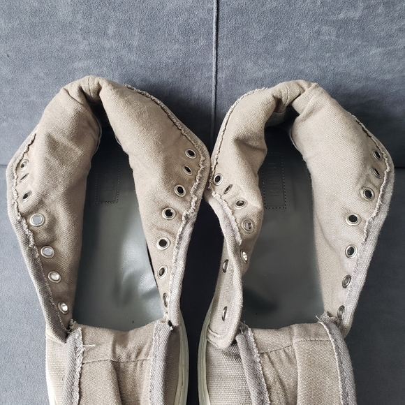 Grey Canvas Platform Sneakers from Forever 21 - Picture 5 of 5